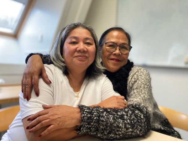 Maria og Nelli fra Den Filippinske Klub