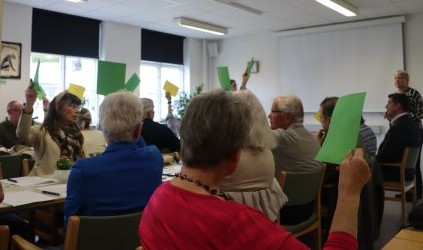 Stemmesedlerne blev flittigt brug til årsmødet