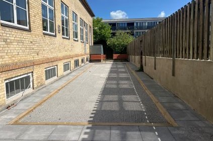 Petanquebane ved Frivilligcenter Næstved - De Sociale Foreningers Hus