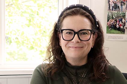 Maria Brandt, kommunikationsmedarbejder i Frivilligcenter Næstved