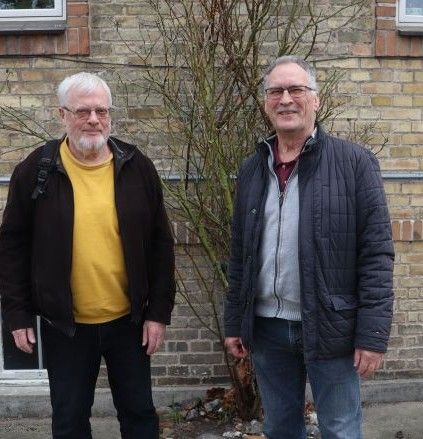 Foto af Bent Nielsen og Bent Eghjort fra Hemingwat Club Næstved