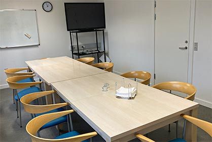 Solskinsrummet i Frivilligcenter Næstved - De Sociale Foreningers Hus