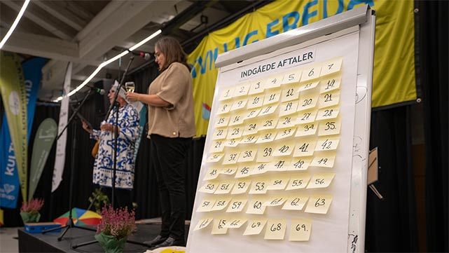 Vi skåler i bobler på de 69 indgåede aftaler