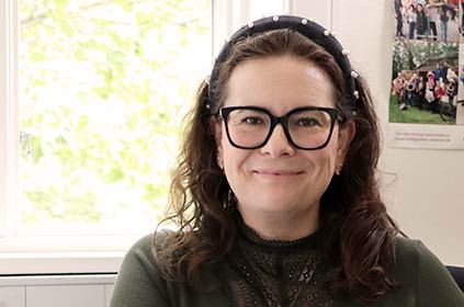 Maria Brandt, kommunikationsmedarbejder i Frivilligcenter Næstved